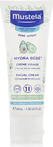 Mustela Hydra Bébé Facial Cream Gesichtscreme für Kinder 40 ml