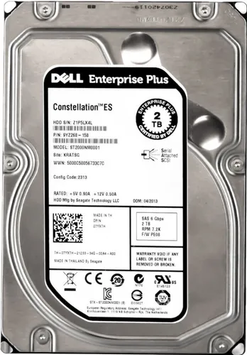 FESTPLATTE DELL 07YXTH 7YXTH ST2000NM0001 2TB 7200U/min 64MB SAS-2 3.5" Zoll