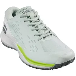 Wilson Rush Pro Ace Clay/Sandplatz 2024 Damen - Tennisschuhe mit 2E-Passform für breitere Füße, bieten höchsten Komfort und Stabilität auf dem Platz.