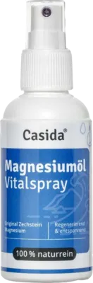 Magnesiumöl Vitalspray - Naturreine Magnesiumchlorid-Lösung für äußere Anwendung, lindert Rückenschmerzen und Wadenkrämpfe, ideal vor und nach dem Sport.
