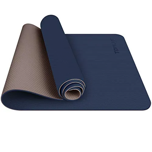 TOPLUS Gymnastikmatte - Rutschfest & Gepolstert für Fitness und Pilates - Sportmatte von Toplus: Rutschfest, gelenkschonend und pflegeleicht. Ideal für alle Fitnesslevel, perfekt für Zuhause oder im Studio.