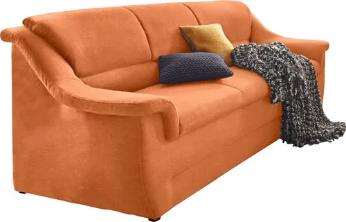 DOMO collection 3-Sitzer Lale formschönes und komfortables Sofa, zeitlos und elegant, optimal für kleinere Räume