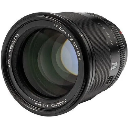 Viltrox FE 75mm f1,2 - Hochwertiges Sony E-Mount Objektiv - Kamera- & Video-Objektive mit 75 mm Brennweite, ideal für beeindruckende Street- und Landschaftsfotografie.