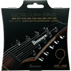 Ibanez IEGS9 Saitensatz E-Git. 9-Saiter - Super Light long scale 9-90