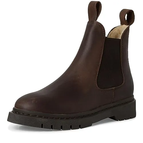 Tamaris Chelsea Ankle Boot - Braun, 40 EU - Wanderschuhe aus hochwertigem Leder, ideal für stilvolle Wanderungen und lässige Outfits.