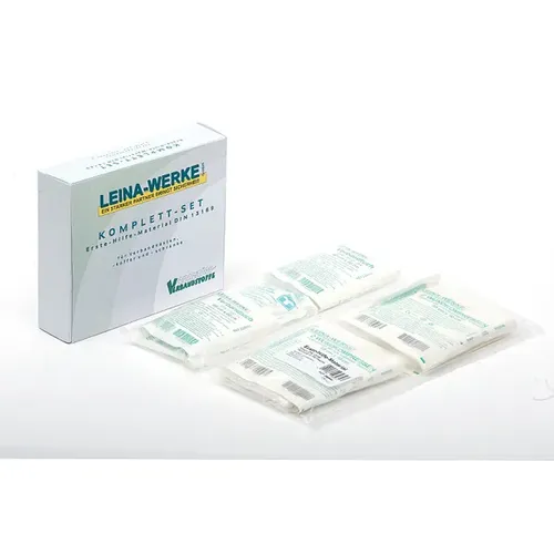 Erste-Hilfe-Material 13169 LEINA 24021/243035 - Erste Hilfe Set nach DIN 13169, enthält alles Notwendige für die schnelle Erstversorgung bei Verletzungen und Notfällen.