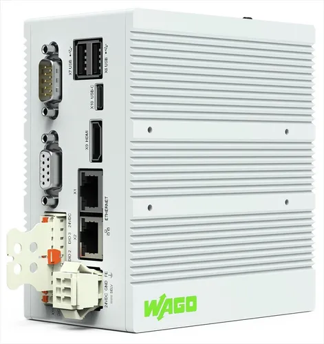 WAGO Edge Controller 2xETHERNET 752-8303/8000-002 - Industrie-PC mit 2 Ethernet-Schnittstellen, ideal für die Integration in moderne Automatisierungssysteme. Zuverlässige Leistung und vielseitige Anschlussmöglichkeiten für professionelle Anwendungen.