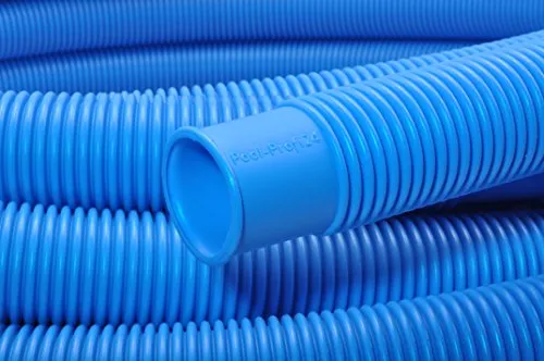 Steinbach Schwimmbadschlauch 38 mm - Fixlänge 600 cm, ideal für Chlor- und Salzwasser, verstärkte Enden für optimale Haltbarkeit