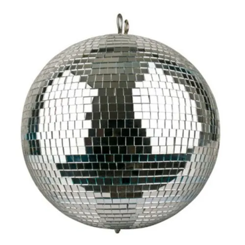 Showgear Mirror Ball 30cm - Spiegelkugel für tolle Lichteffekte - Licht & Bühne, 10 mm x 10 mm Spiegel, ideal für Partys, Events und kreative Lichtinstallationen.