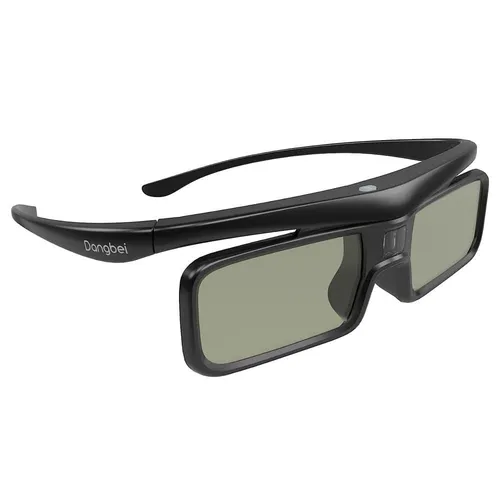 Dangbei Rechargeable 3D Glasses mit DLP-Link Beamer - Schwarz - Sonstiges TV-Zubehör, kabellose 3D-Brille für beeindruckendes Heimkino-Erlebnis, leicht und komfortabel für stundenlangen Genuss.