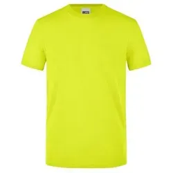 Men's Signal Workwear T-Shirt Strapazierfähiges und pflegeleichtes T-Shirt in Signalfarben gelb/neon, Gr. XXL