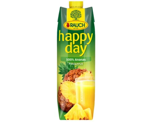 rauch Saft, Rauch Happy Day Ananassaft aus Ananaskonzentrat Fruchtsaft 1000ml