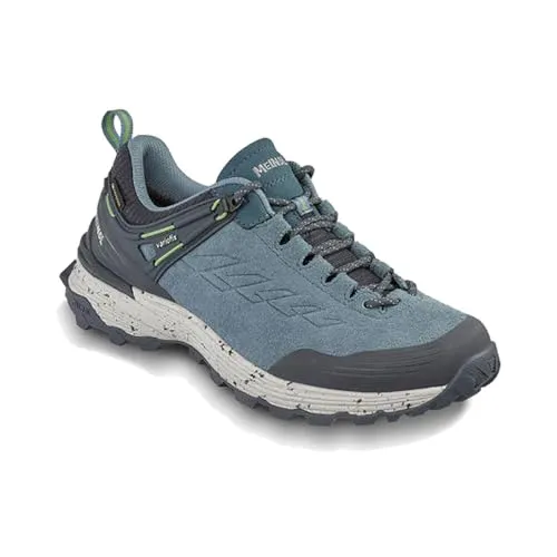 Meindl Dallas Lady GTX Türkis/Marine Damen Wanderschuh - Wanderschuhe für Damen, leicht und bequem mit GORE-TEX® Membran für wasserdichte und atmungsaktive Eigenschaften – ideal für aktive Frauen bei jedem Wetter.