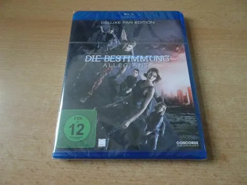 Blu Ray Die Bestimmung - Allegiant - NEU/OVP - 2016 - Shailene Woodley - KULT