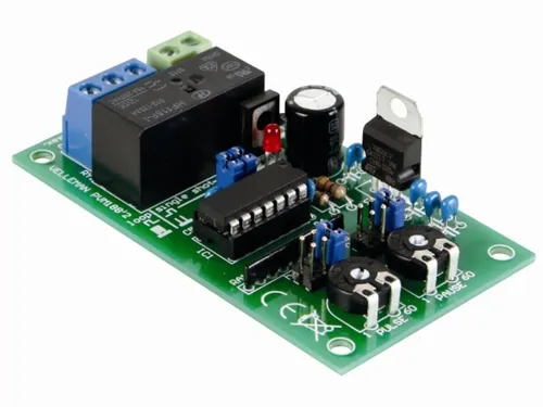 Timer Zeitrelais Intervallschalter 1sec - 60Std regelbar 12V - 24V DC MK188