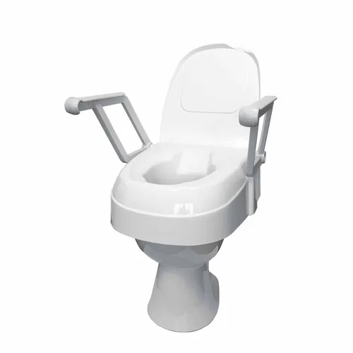 Drive Medical Toilettensitzerhöhung TSE120 Plus - Toilettensitzerhöhung für mehr Komfort und Sicherheit, ideal für Senioren und Personen mit Mobilitätseinschränkungen.