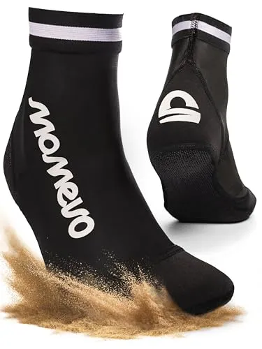 Momevo Beachmates Beachvolleyball Socken - Die perfekten Beachsocken für Volleyball! Schützen Sie Ihre Füße vor Kälte und Hitze mit diesen flexiblen Neopren-Socken. Optimale Passform für Damen und Herren – ideal für jede Sportart am Strand.