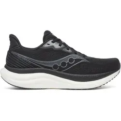 Saucony Triumph 23 Wide Neutralschuh Herren – Komfortabel Laufen in Schwarz/Weiß - Ideal für breitere Füße: Der Saucony Triumph 23 Wide bietet erstklassigen Komfort und Dämpfung. Perfekt für entspannte Läufe und lange Strecken, mit atmungsaktivem Obermaterial und reaktionsfreudiger PWRRUN+ Technologie.
