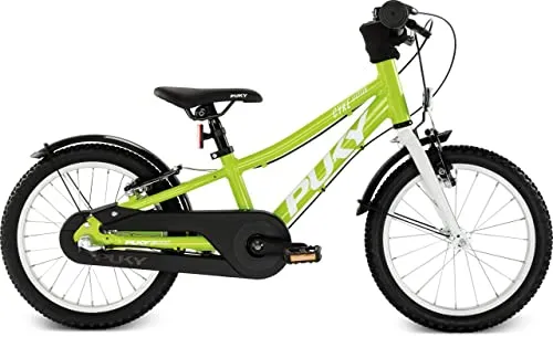 CYKE 16-3 Freilauf Green - 16 Zoll Kinderfahrrad, leichter Aluminiumrahmen und V-Brake für maximale Sicherheit und Komfort