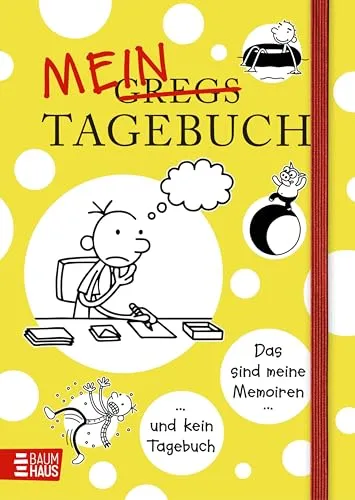 Gregs (Mein) Tagebuch: Cooles Tagebuch zur Bestsellerreihe mit viel Platz zum Schreiben, Kritzeln und Eintragen und den lustigen Comic-Zeichnungen von Jeff Kinney (Gregs Tagebuch)