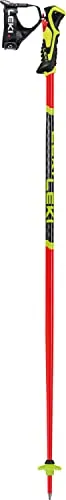 LEKI WCR Lite SL 3D Stock Kinder – Leichte Alpinskistöcke in bright red-black-neonyellow, Größe 95 - Skistöcke für Kinder mit Airfoil-Design für optimale Aerodynamik; perfekt für Jugendliche und kleinere Personen; ausgestattet mit Trigger 3D-System für mehr Kontrolle und Sicherheit.