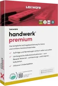 Lexware handwerk premium 2026 - Jahresversion (ESD) Download für Windows - Buchhaltungssoftware für Handwerksbetriebe, bietet umfassende Funktionen für effiziente Finanzverwaltung und einfache Steuererklärung.