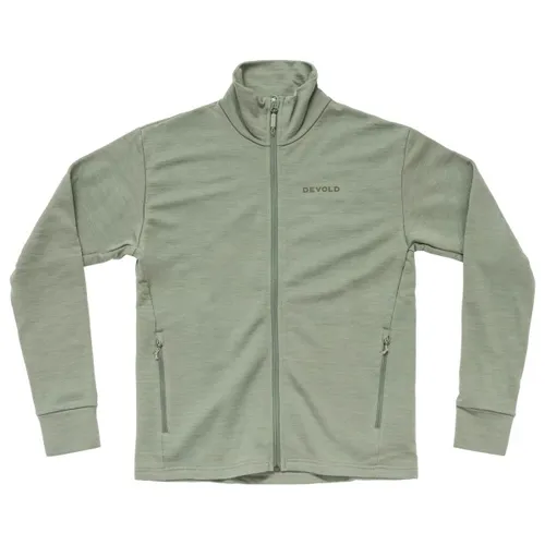 Devold of Norway Everyday Jacket WMN fog (402A) XL - Funktionsjacke für Damen aus 100% Merinowolle, atmungsaktiv und temperaturregulierend für optimalen Komfort im Alltag und in der Freizeit.