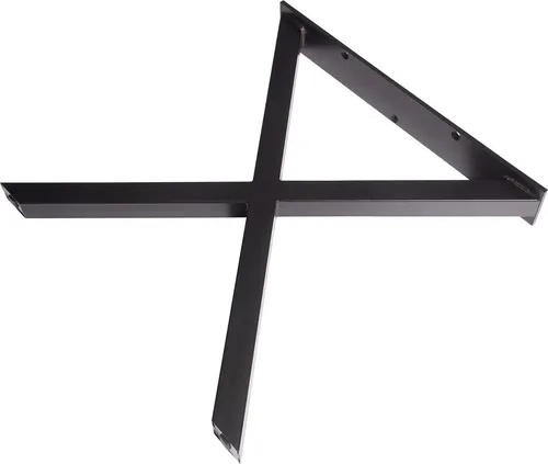 Dieda Tischbein X-Form schwarz - Schreibtische mit stabiler X-Form, ideal für individuelle Tischgestaltungen und moderne Büros.