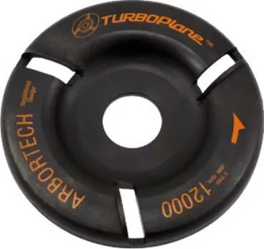 Arbortech Frässcheibe Turboplane (IND.FG.400.60) - Schleifmaschinen, leistungsstarke Frässcheibe für präzises Holzarbeiten und effizientes Materialabtragen.
