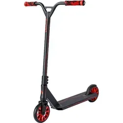 Chilli Pro Scooter Wave Track M - Dark Grey/Red - Der Chilli Pro Scooter Wave Track M in Dunkelgrau/Rot bietet Stabilität und Agilität für junge Rider. Mit 150 mm Rollen und einem höheren Deck ist er ideal für Pumptracks und sorgt für ein optimales Fahrgefühl.