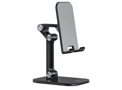 hoco. Halterung PH34, (bis 13 Zoll, Einzelgerät, Einzelgerät, Verstellbarer Tablet- und Smartphone-Halter, klappbar, rutschfest)