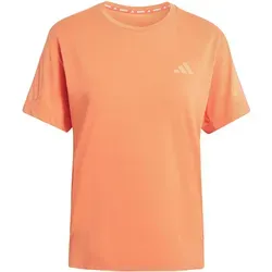 adidas adi365 Breeze Laufshirt Damen - orange, Größe L - Das adi365 Breeze Tee sorgt für idealen Laufkomfort und Bewegungsfreiheit. Hergestellt aus 100% recyceltem Polyester, unterstützt es nachhaltige Materialien. Ideal für Frauen, die Wert auf Qualität legen.