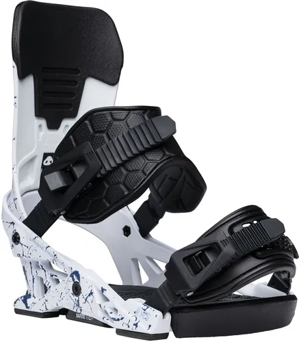 YES. AIRMASTER FRIDGE Bindung 2026 splatter - M - Snowboard Bindungen mit Skate-Tech und Flushcup Technologie für optimale Performance im Freestyle. Ideal für Rider, die Wert auf Flexibilität und Anpassungsfähigkeit legen.