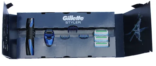 Gillette Fusion Proglide Power 4-In-1 Styler - Herren Rasierklingen für Gesicht und Hals, vielseitig einsetzbar als Rasierer, Trimmer und für präzise Konturen.