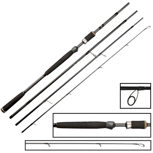 WESTIN Spinnrute 300cm W3 Spin 2ND M 7-30g - Perfekte Reiserute - Angelruten für Barsch, Zander und Meerforelle, kompakt und leicht für einfaches Reisen und Angeln unterwegs.