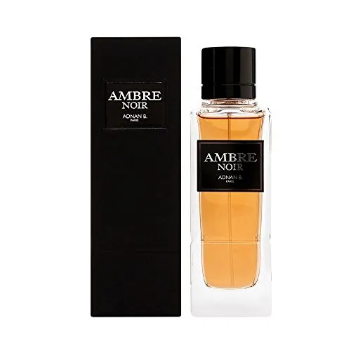 Ambre Noir Adnan B. by Geparlys Eau de Toilette für Herren 100ml - Eau de Toilette Spray mit langanhaltendem Duft von Bergamot, Musk und Vanille. Ideal für besondere Anlässe und den täglichen Gebrauch.