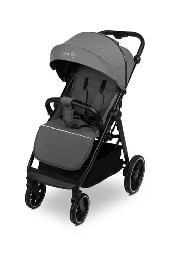 Caretero Jimbo Graphit-Kinderwagen - Der Caretero Jimbo Kinderwagen kombiniert Komfort und Funktionalität. Mit gepolsterten Schaumstoffrädern und verstellbarem Sitz bietet er eine sanfte Fahrt für Kinder bis 22 kg. Ideal für aktive Eltern, die Wert auf Qualität legen.