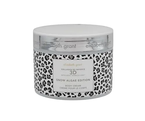 Elizabeth Grant COLLAGEN Re-Inforce Snow Algae Körpercreme - Bodycreme mit Schneealge, stärkt und glättet die Haut, versorgt sie intensiv mit Feuchtigkeit und reduziert Altersflecken für ein jugendlicheres Aussehen.