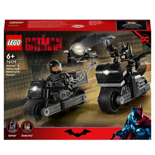 LEGO® 76179 DC Comics Super Heroes Batman & Selina Kyle Verfolgungsjagd Motorrad