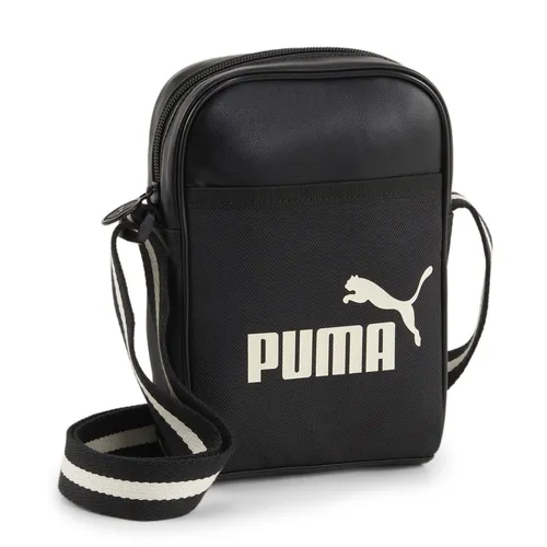 Puma Umhängetasche Campus Compact Portable Black - Stylische Handtasche für den Alltag, kompakt und praktisch mit verstellbarem Schultergurt für optimalen Tragekomfort.