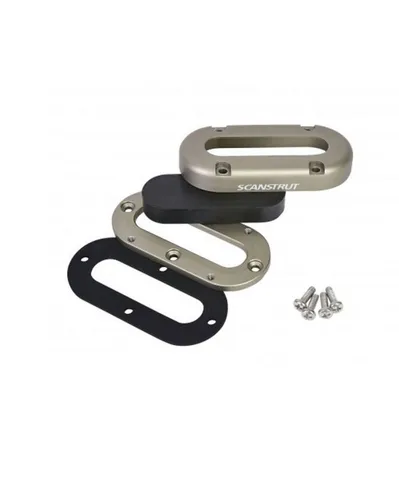 Raymarine Scanstrut-Deckkabeldichtung für mehrere Kabel - grau - Beleuchtung & Elektrik, einfache Montage mit unverlierbaren Muttern und Spaltdichtungsoption für zuverlässige Mehrfachinstallationen ohne Entfernen der Kabelstecker.