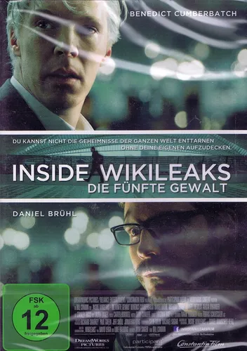 DVD NEU/OVP - Inside Wikileaks - Die fünfte Gewalt (2013) - Benedict Cumberbatch