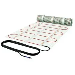 Etherma Heizmatte 162-DS1-1100 - Selbstklebende Netzheizmatte für effiziente Fußbodenheizung, nur 2.7 mm dünn für geringe Aufbauhöhe, ideal für Räume mit wenig Platz.