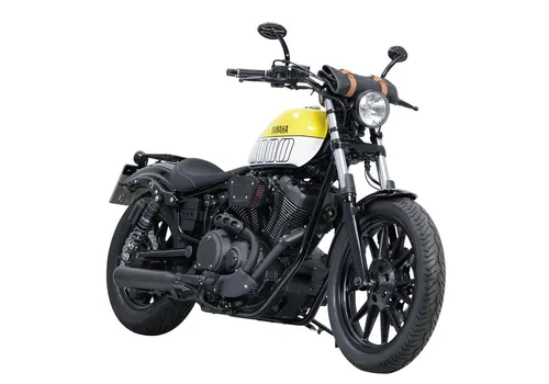 FALCON Double Groove Slip on Ersatzdämpfer - Motorradauspuffanlagen mit schwarzem, matt beschichtetem Edelstahl für den ultimativen Chopperstyle und dumpfen, tiefen Sound - ideal für individuelle Bikes.