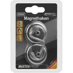 Masterproof Magnethaken, 2 Stück 610700488