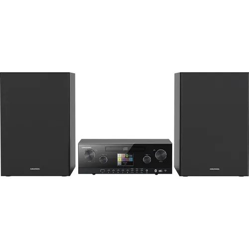 Grundig CMS 5000 CD Player mit WLAN und Bluetooth - Multimedia HiFi Stereoanlage mit Spotify Connect und kraftvollen 2x 50 W für ein beeindruckendes Klangerlebnis.
