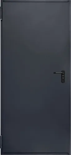 Hörmann Kellertür anthrazitgrau 100 x 200 cm - Links/Rechts - Stahltüren: Robuste Kellertür in anthrazitgrau, ideal für Sicherheit und Stil in Ihrem Zuhause.