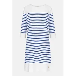 Armor Lux Damen Kleid Ile-Tudy Weiß Sternblau