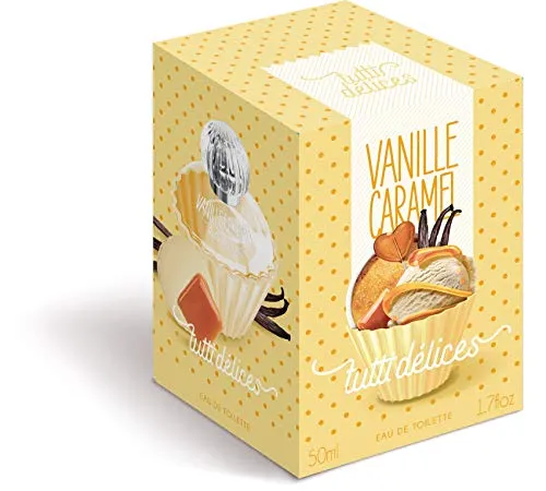 Duftwasser (Eau de toilette) für Damen TUTTI DELICES VANILLE CARAMEL 50 ml (1.7 fl.oz.) – Ein süßer Duft für Damen von CORANIA