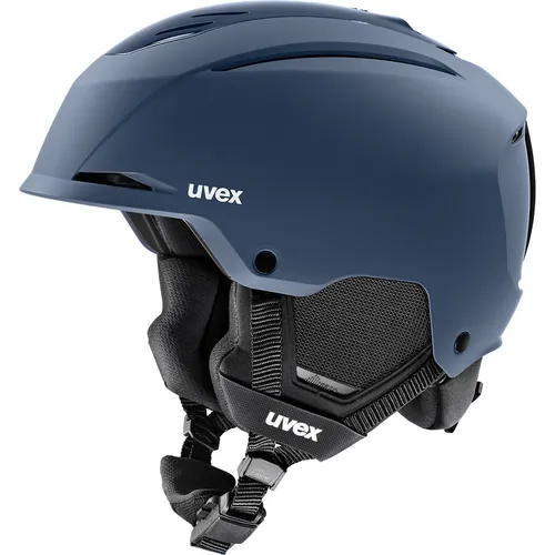 UVEX Ski- und Snowboardhelm RESOLUTION - Dusk Blue Matt (52-55 cm) - Stylischer und sicherer Unisex Ski- und Snowboardhelm in Dusk Blue Matt, ideal für sportliche Aktivitäten im Schnee.
